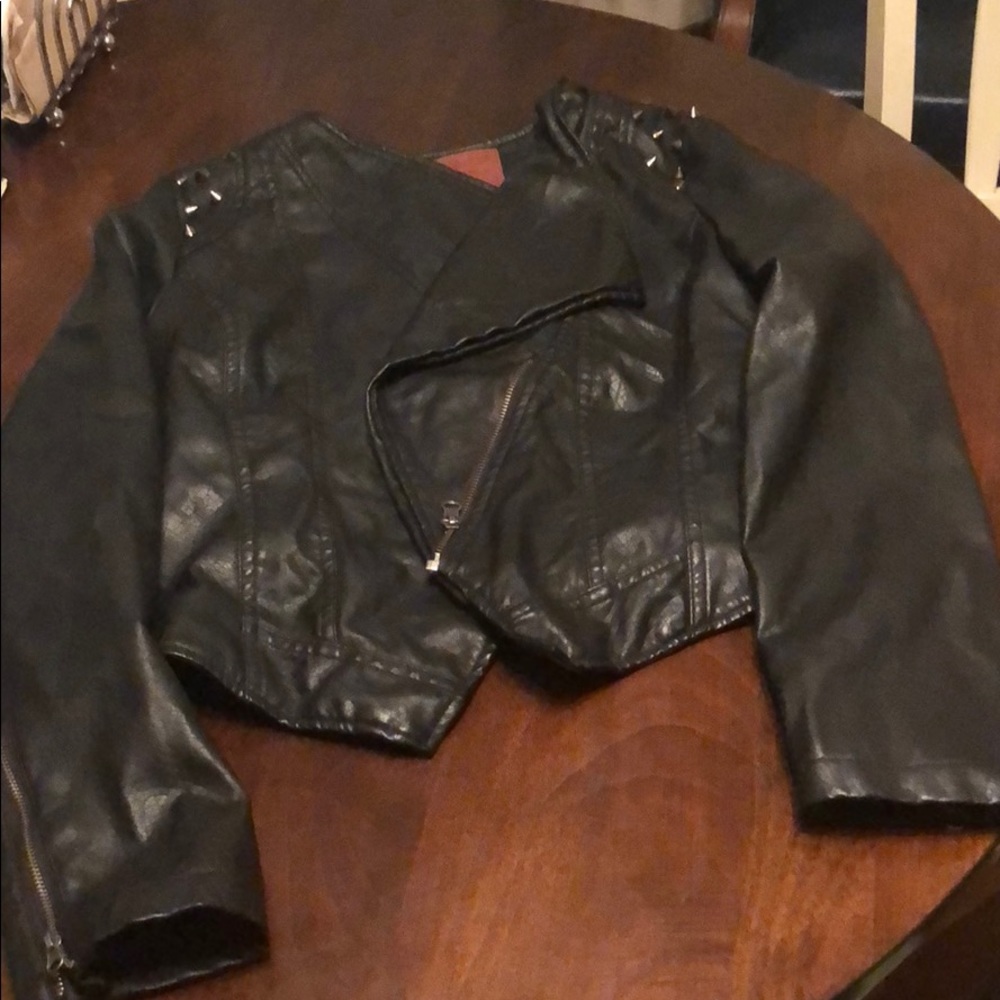 Leather jacket
